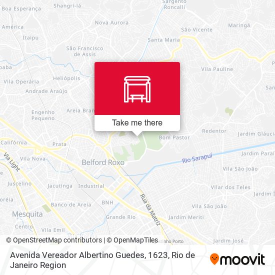 Avenida Vereador Albertino Guedes, 1623 map