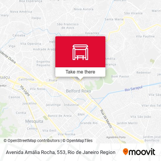 Avenida Amália Rocha, 553 map