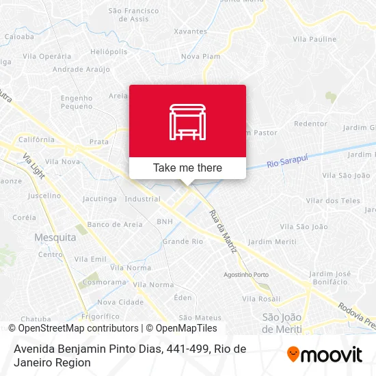 Avenida Benjamin Pinto Dias, 441-499 map