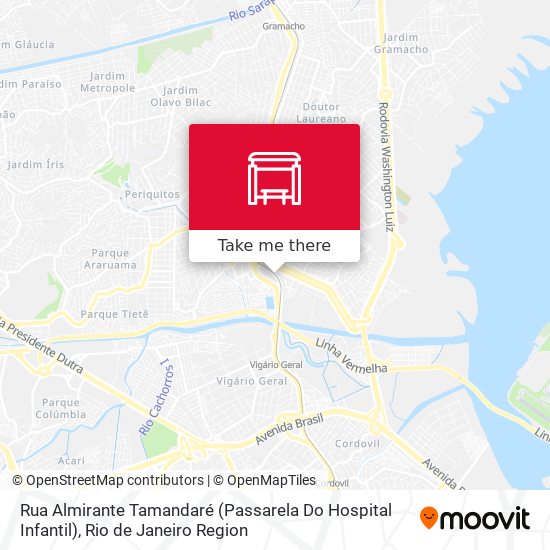 Rua Almirante Tamandaré (Passarela Do Hospital Infantil) map
