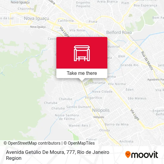 Avenida Getúlio De Moura, 777 map