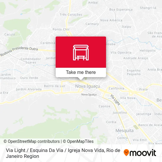 Via Light / Esquina Da Via / Igreja Nova Vida map