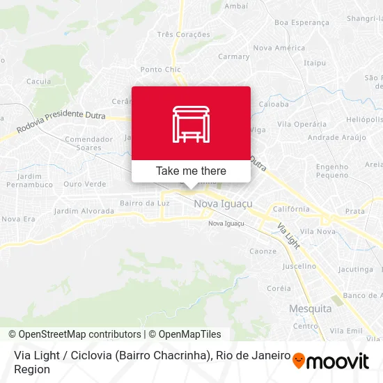 Via Light / Ciclovia (Bairro Chacrinha) map