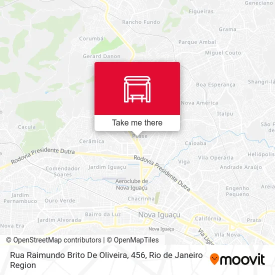 Rua Raimundo Brito De Oliveira, 456 map
