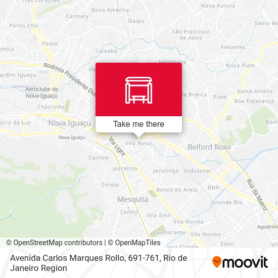 Avenida Carlos Marques Rollo, 691-761 map