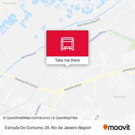 Estrada Do Cortume, 28 map
