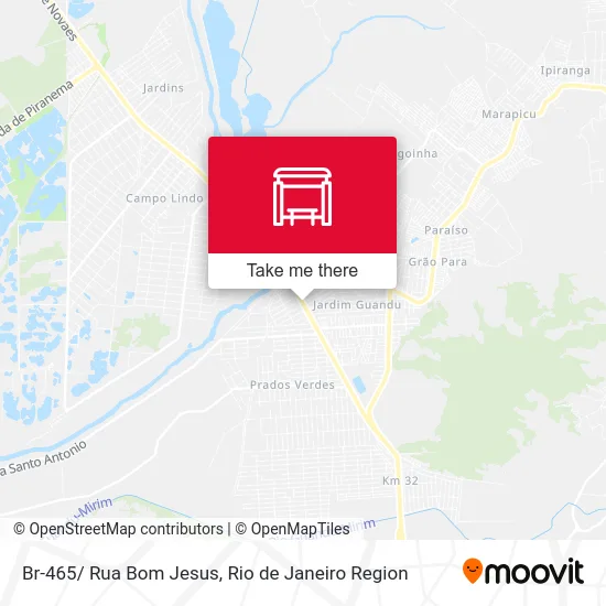 Br-465/ Rua Bom Jesus map