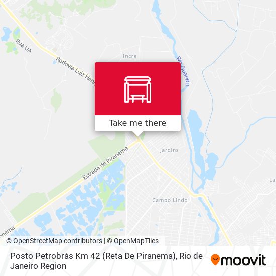 Posto Petrobrás Km 42 (Reta De Piranema) map