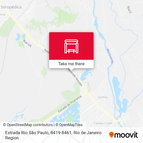 Estrada Rio São Paulo, 8419-8461 map