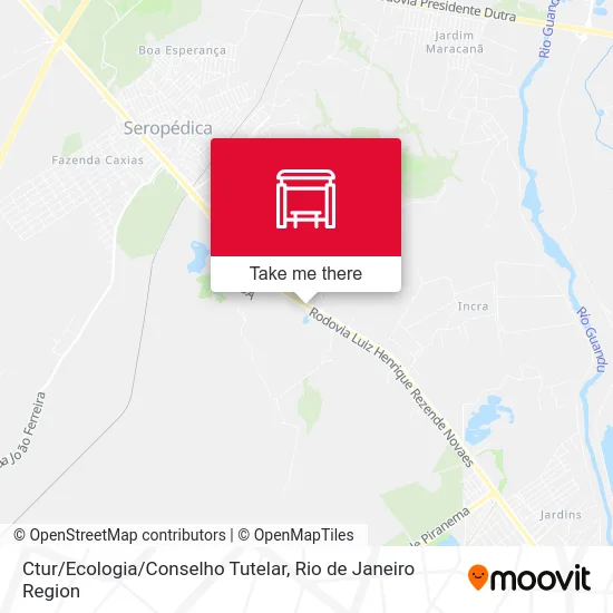 Ctur/Ecologia/Conselho Tutelar map