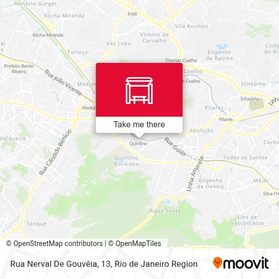 Rua Nerval De Gouvêia, 13 map