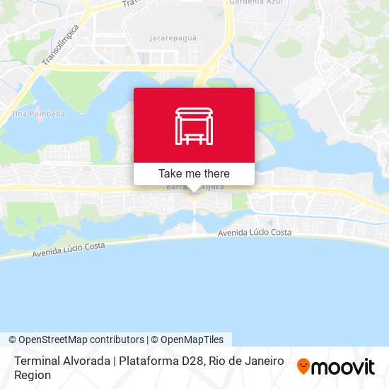 Terminal Alvorada | Plataforma D28 map