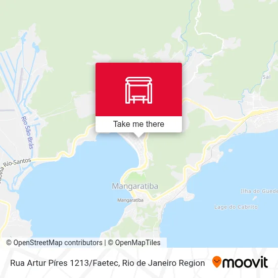 Rua Artur Píres 1213/Faetec map
