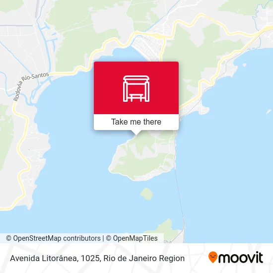 Avenida Litorânea, 1025 map