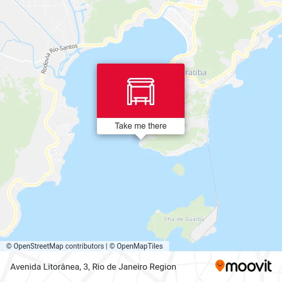 Avenida Litorânea, 3 map