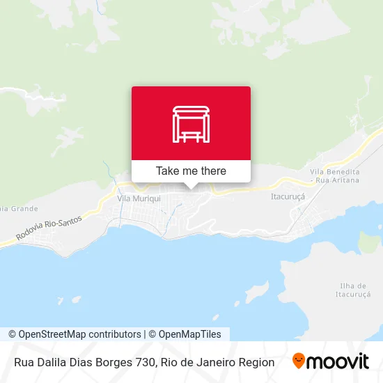 Rua Dalila Dias Borges 730 map