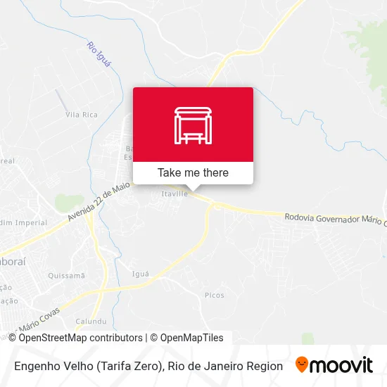 Engenho Velho (Tarifa Zero) map