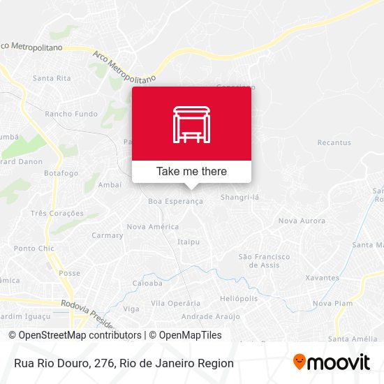 Rua Rio Douro, 276 map