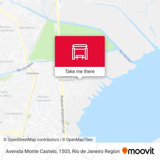 Avenida Monte Castelo, 1503 map