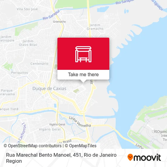 Rua Marechal Bento Manoel, 451 map