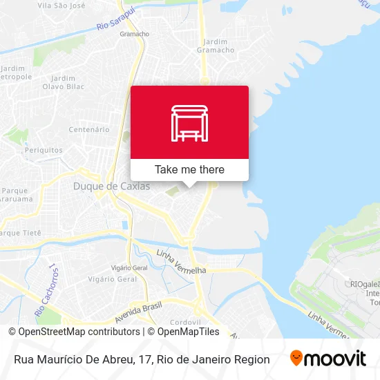 Rua Maurício De Abreu, 17 map