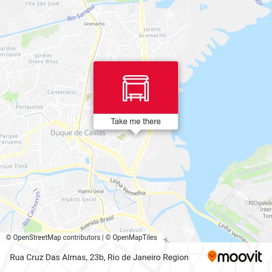 Rua Cruz Das Almas, 23b map