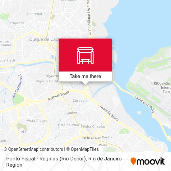 Ponto Fiscal - Reginas (Rio Decor) map
