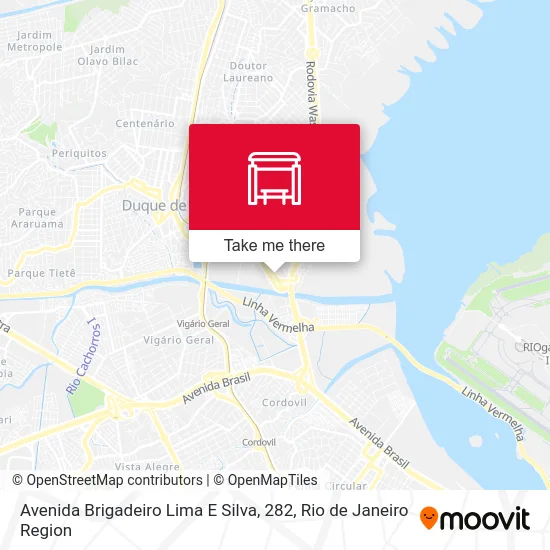 Avenida Brigadeiro Lima E Silva, 282 map
