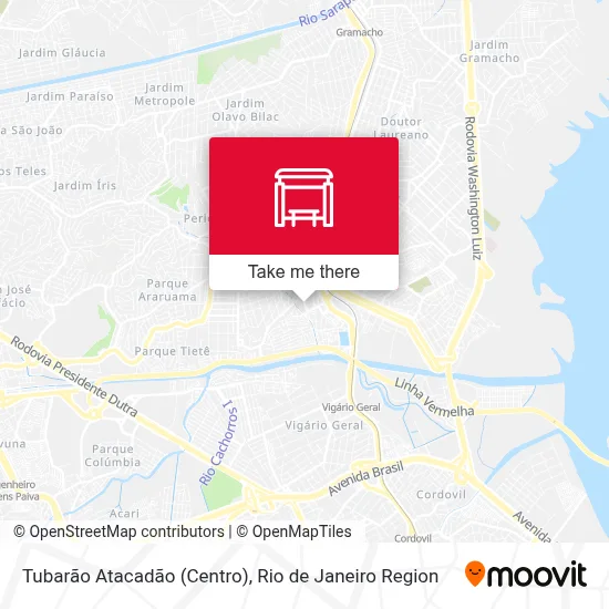 Tubarão Atacadão (Centro) map
