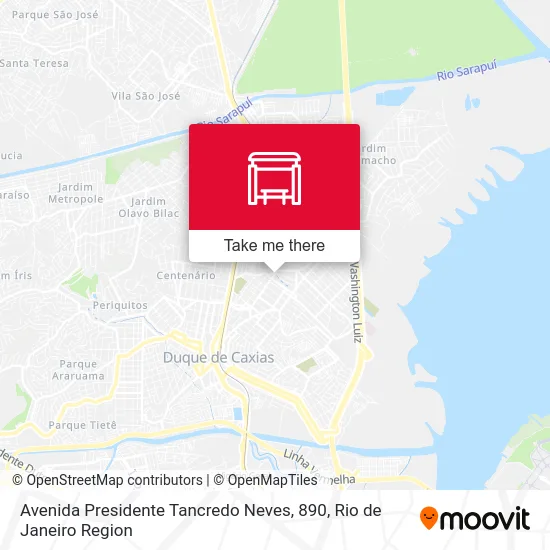 Avenida Presidente Tancredo Neves, 890 map
