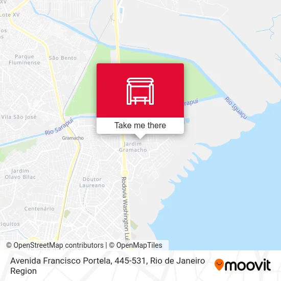 Avenida Francisco Portela, 445-531 map