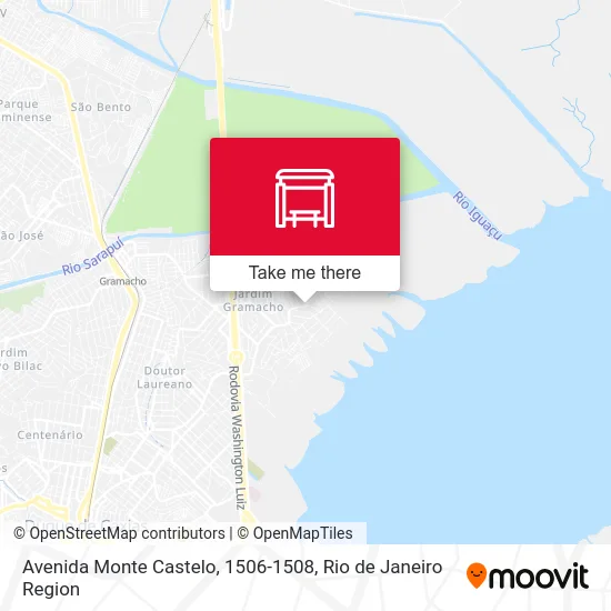 Avenida Monte Castelo, 1506-1508 map