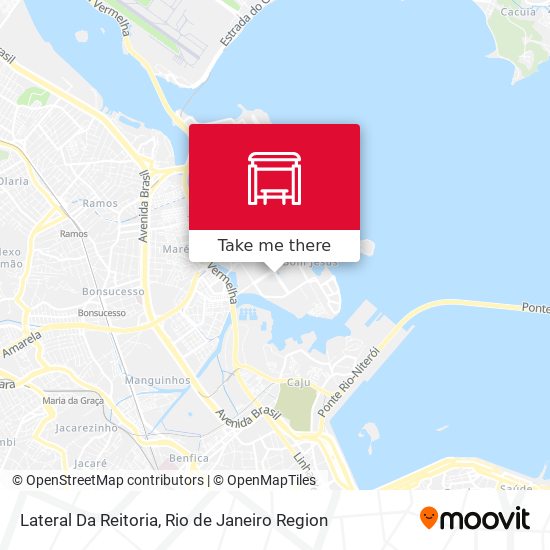 Lateral Da Reitoria map