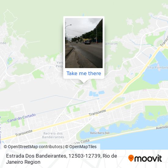 Estrada Dos Bandeirantes, 12503-12739 map