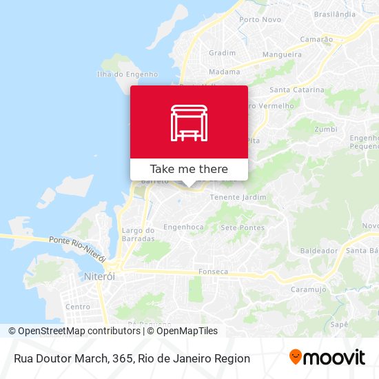 Rua Doutor March, 365 map