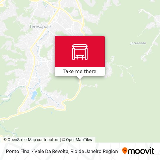 Ponto Final - Vale Da Revolta map