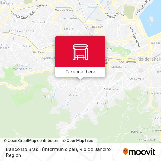 Banco Do Brasil (Intermunicipal) map