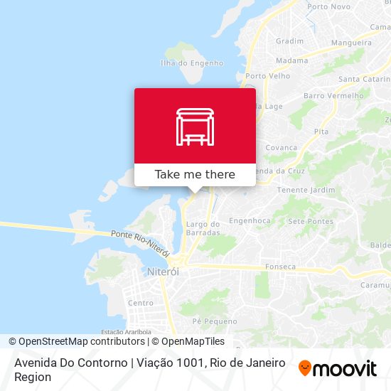 Avenida Do Contorno | Viação 1001 map