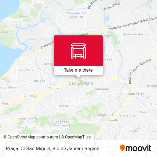Praça De São Miguel map