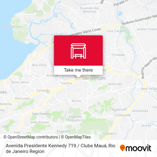 Avenida Presidente Kennedy 719 / Clube Mauá map