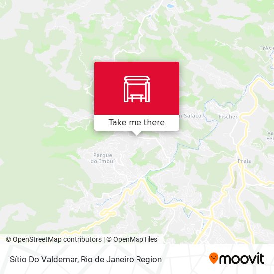 Sítio Do Valdemar map