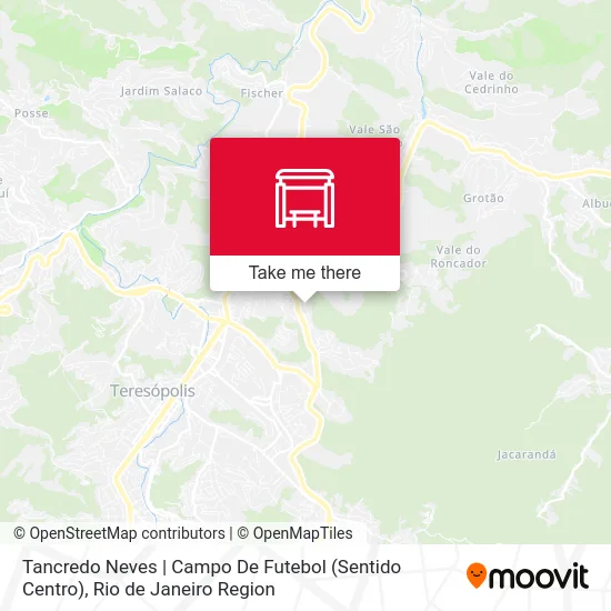 Tancredo Neves | Campo De Futebol (Sentido Centro) map