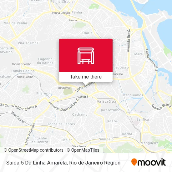 Saída 5 Da Linha Amarela map