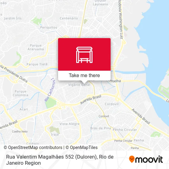 Rua Valentim Magalhães 552 (Duloren) map