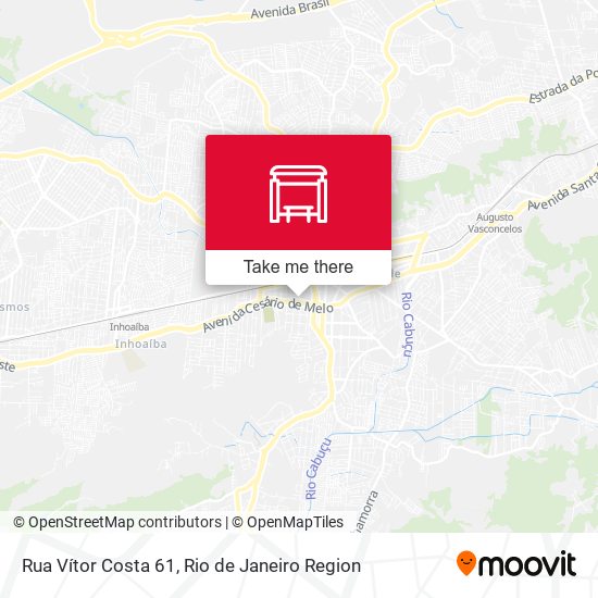 Rua Vítor Costa 61 map