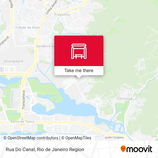 Rua Do Canal map