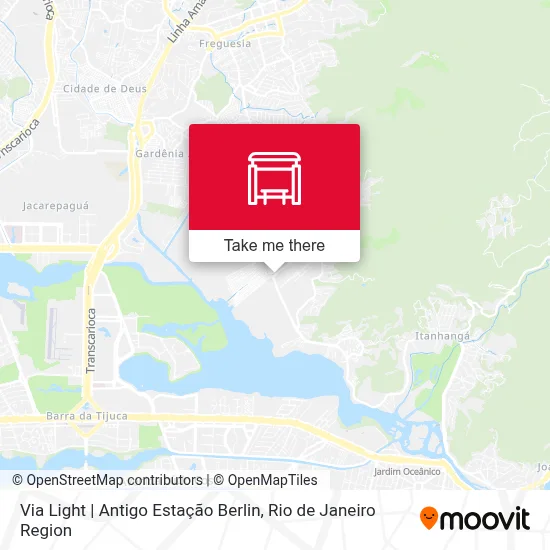 Via Light | Antigo Estação Berlin map