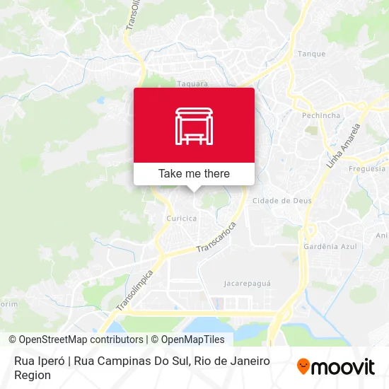 Rua Iperó | Rua Campinas Do Sul map