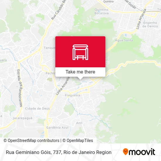 Rua Geminiano Góis, 737 map