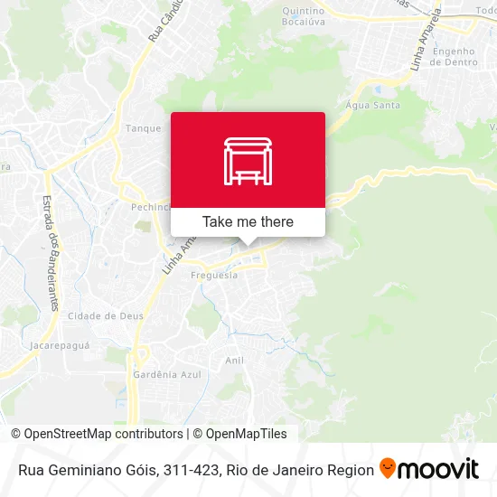 Rua Geminiano Góis, 311-423 map